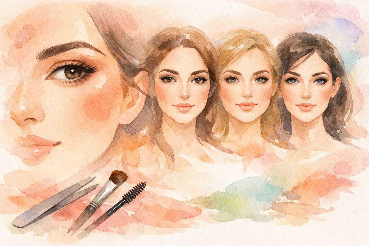 Brow Shaping for Face Shape That Flatters