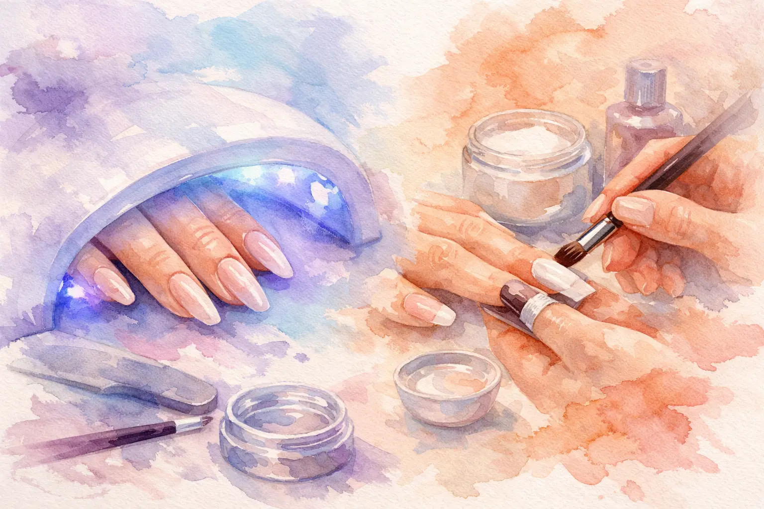 Gel Extensions vs Acrylics: Which Lasts Better?