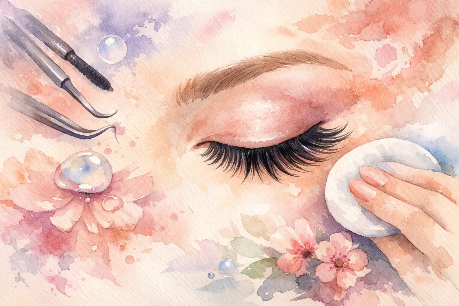 How to Care for Lash Extensions Every Day