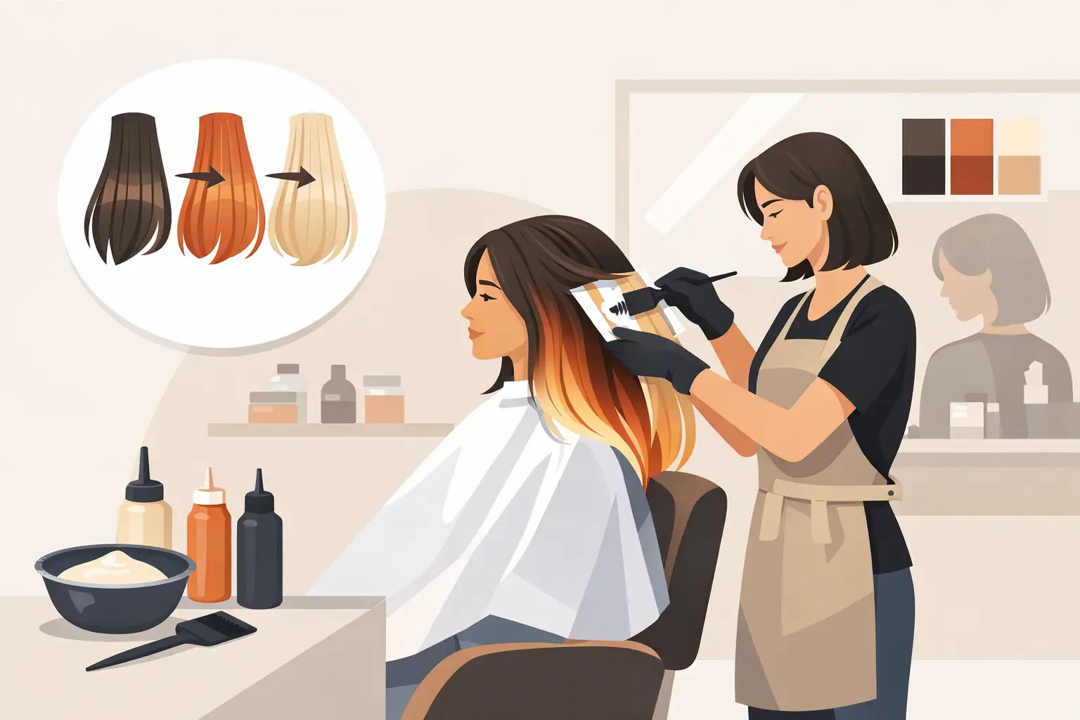 What to Expect During Color Correction Visits