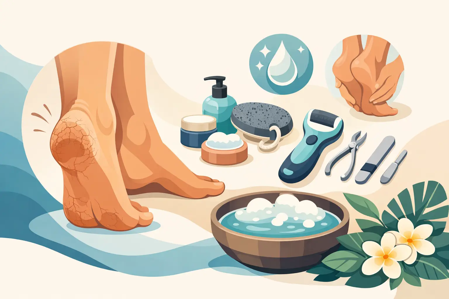 Best Pedicure Options for Dry Heels Explained